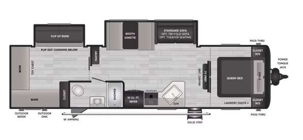 2025 Hideout 31BRD - 5.99% Interest!